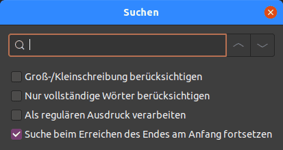 Suchdialog